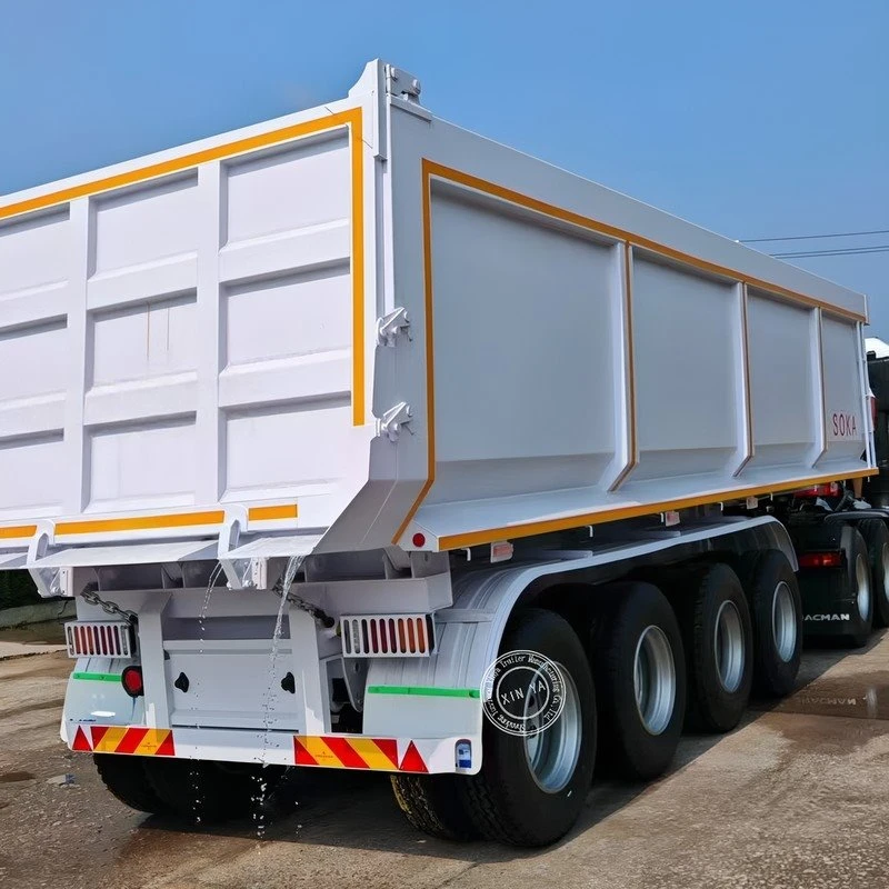 U Shape Tipper Semi Trailer