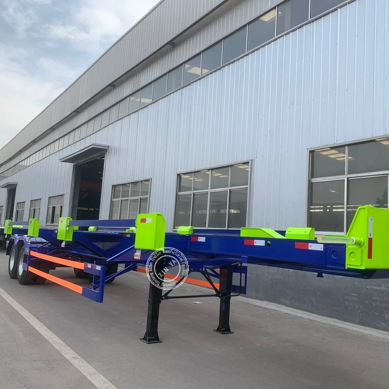 Yard Container Carrier Trailer factory